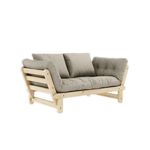 Beat Sofa Klarlakeret Fyrretr/914 Linen