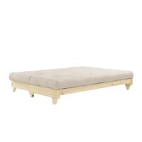 Fresh Sofa, klar lackierte Kiefer/747 Beige