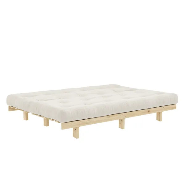 Lean Sofa Bed 130x200 Raw/510 Ivory