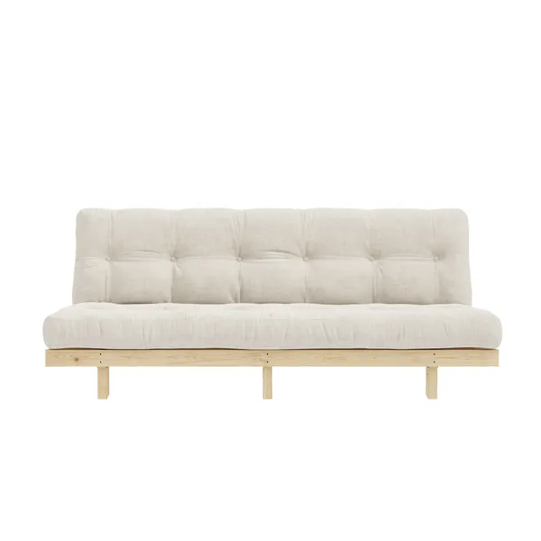 Lean Sofa Bed 130x200 Raw/510 Ivory