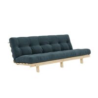 Lean Schlafsofa 130x200 Roh/513 Hellblau