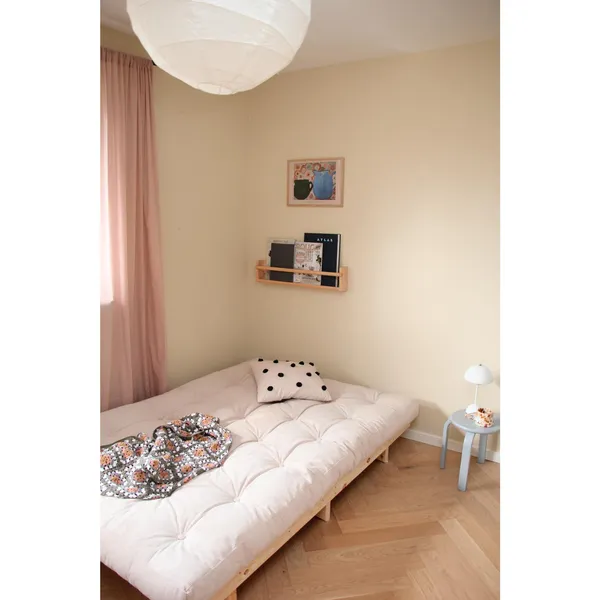 Lean Schlafsofa 130x200 Roh/513 Hellblau