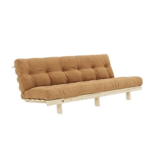 Lean Sovesofa 130x200 Raw/515 Fudge Brown