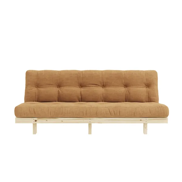 Lean Schlafsofa 130x200 Raw/515 Fudge Brown