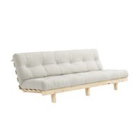 Lean Sofa Bed 130x190 Raw/701 Natural