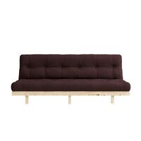 Lean Sofa Bed 130x200 Raw/715 Brown