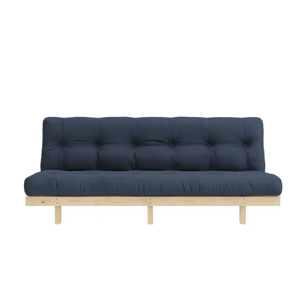 Lean Sofa Bed 130x200 Raw/737 Navy
