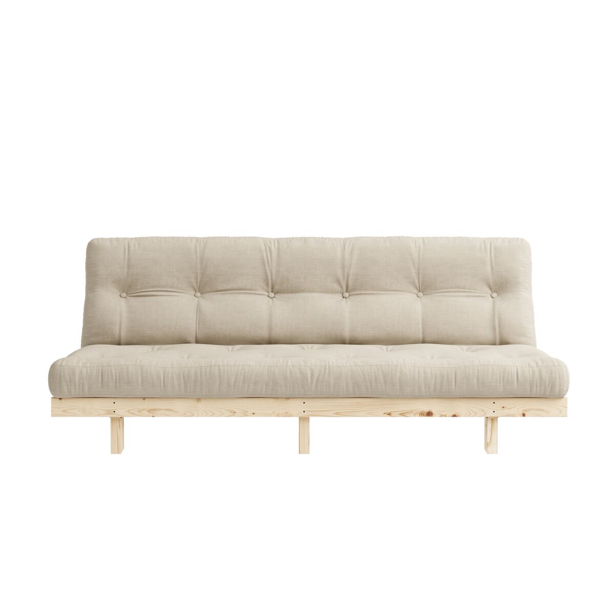 Lean slaapbank 130x200 Raw/747 Beige