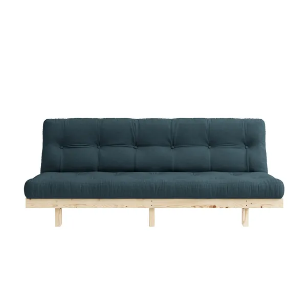 Lean Sovesofa 130x200 Raw/757 Petrol Blue