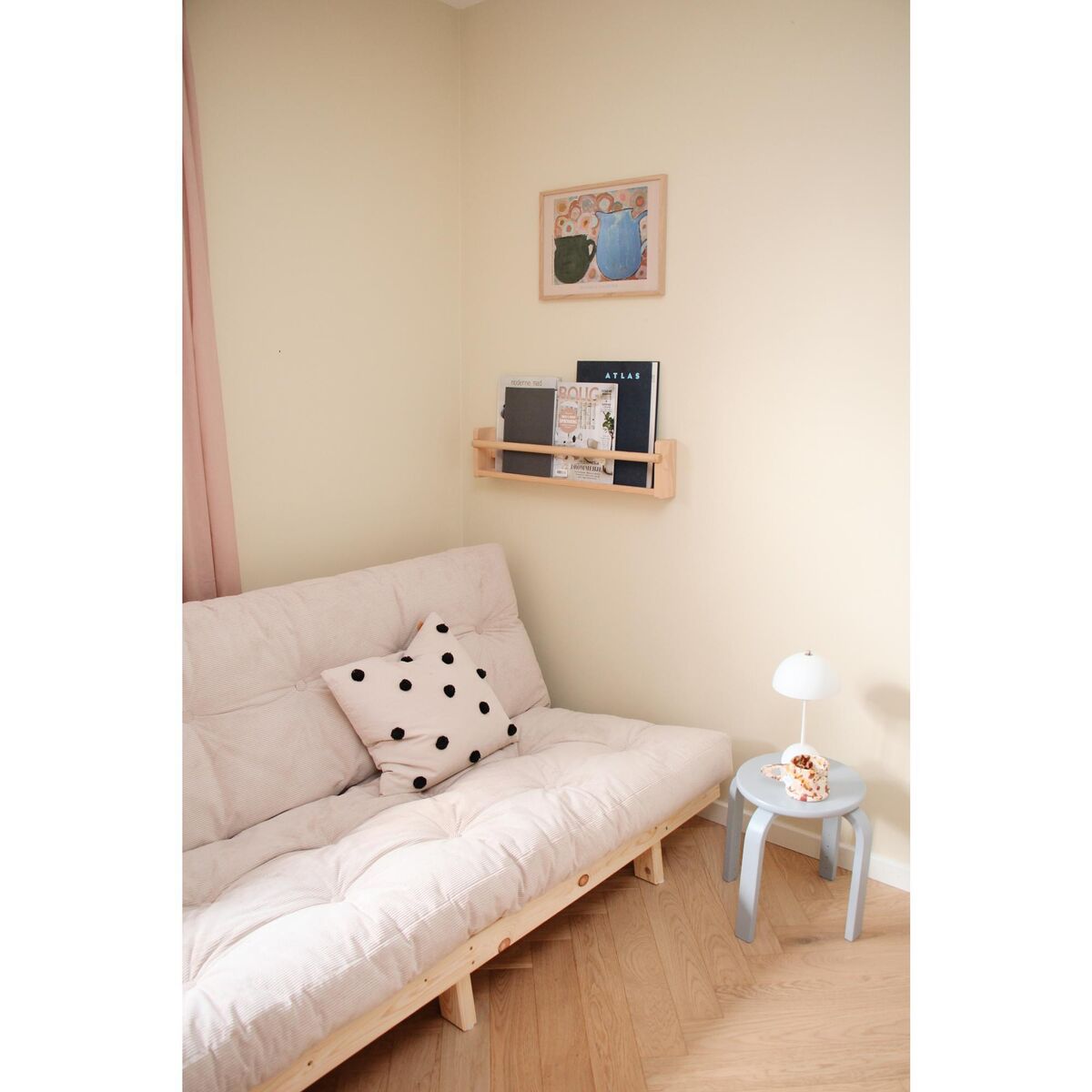 Lean Schlafsofa 130x200 Roh/758 Beige