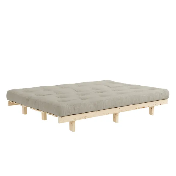 Lean Sofa Bed 130x190 Raw/914 Linen