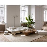 Lean Sofa Bed 130x190 Raw/914 Linen