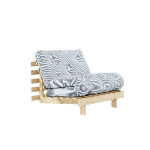 Roots Sovesofa 90x200 Rå/611 Strandblå