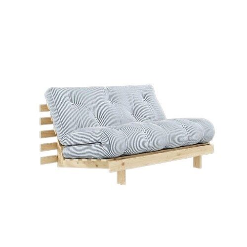 Roots Sovesofa 140x200 Rå/611 Strandblå