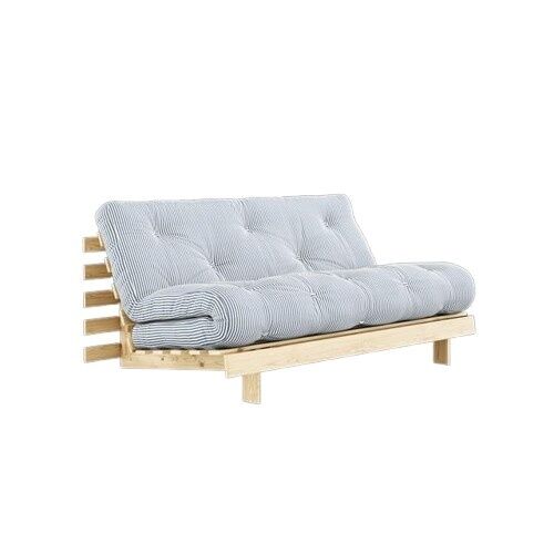 Roots Sovesofa 160x200 Rå/611 Strandblå