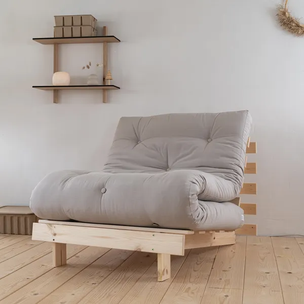 Roots Sofa bed 90x200 Raw/701 Natural