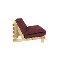Sofa rozkładana Roots 160x200 Raw/710 Bordeaux