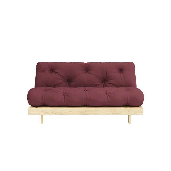 Roots Sofa Bed 160x200 Raw/710 Bordeaux
