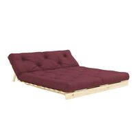 Sofa rozkładana Roots 160x200 Raw/710 Bordeaux