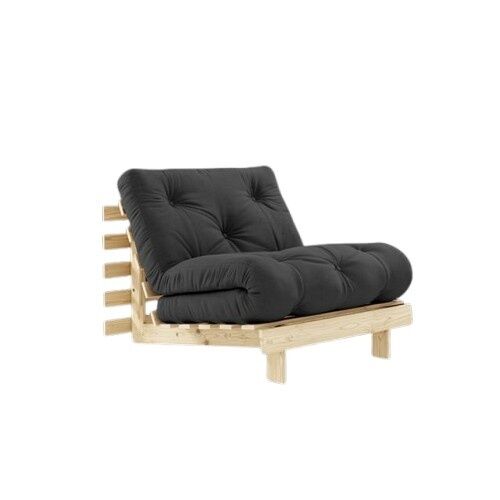 Roots Sovesofa 90x200 Raw/734 Dark Grey