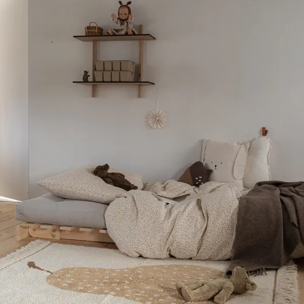 Roots Sofa bed 90x200 Raw/734 Dark Grey