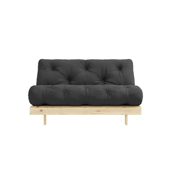Roots Sofa bed 140x200 Raw/734 Dark Grey