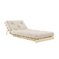 Roots Schlafsofa 90x200 Roh/747 Beige