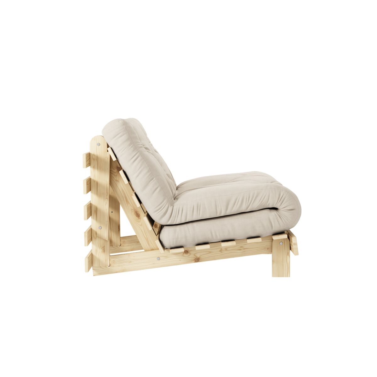 Roots Schlafsofa 90x200 Roh/747 Beige