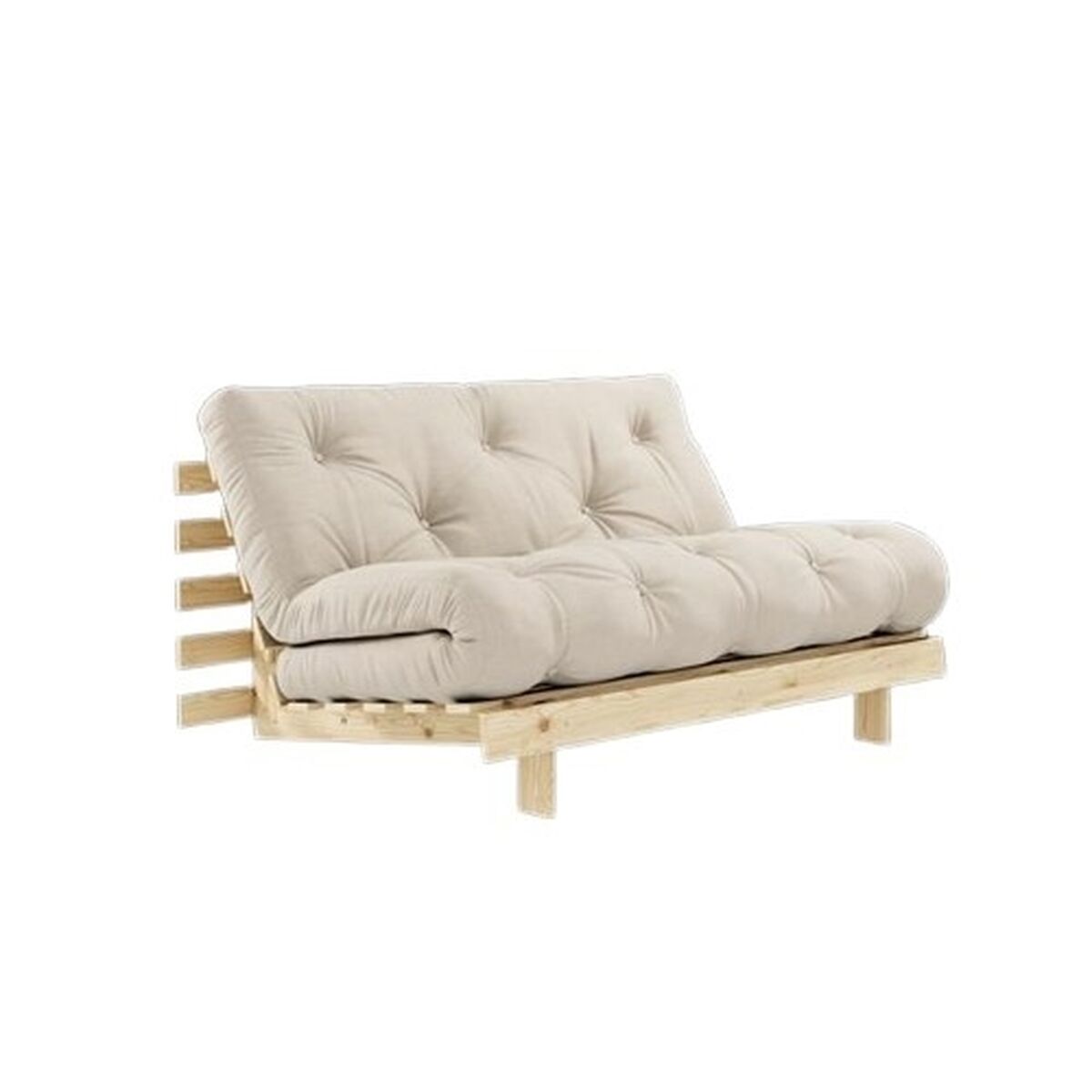 Roots Schlafsofa 140x200 Roh/747 Beige