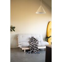Roots Sovesofa 140x200 Rå/756 Olivengrønn