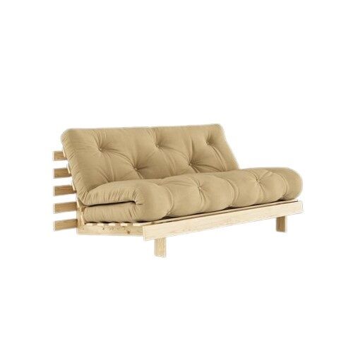 Roots sovesofa 160x200 rå/758 Beige
