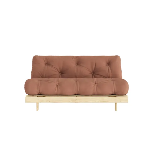 Roots Schlafsofa 160x200 Roh/759 Tonbraun