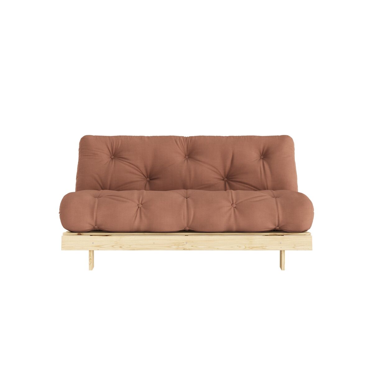 Roots Schlafsofa 160x200 Roh/759 Tonbraun