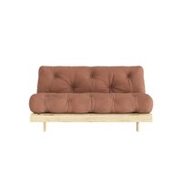Roots Schlafsofa 160x200 Roh/759 Tonbraun