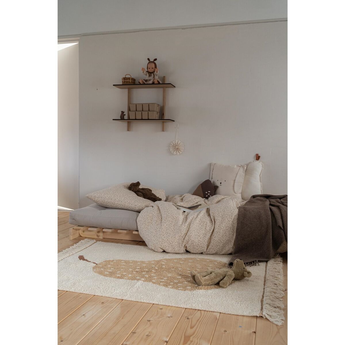 Roots Schlafsofa 90x200 Roh/914 Leinen