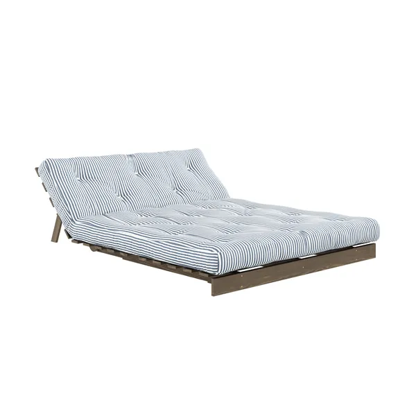 Roots Sofa bed 140x200 Carob Brown/611 Beach Blue