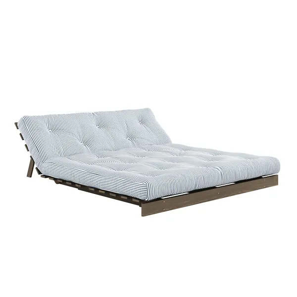 Roots Sofa bed 160x200 Carob Brown/611 Beach Blue