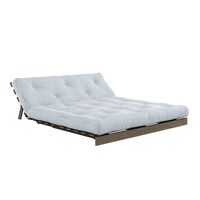 Roots slaapbank 160x200 Carob Brown/611 Beach Blue
