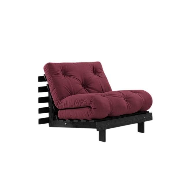 Roots Sovesofa 90x200 Black Night/710 Bordeaux