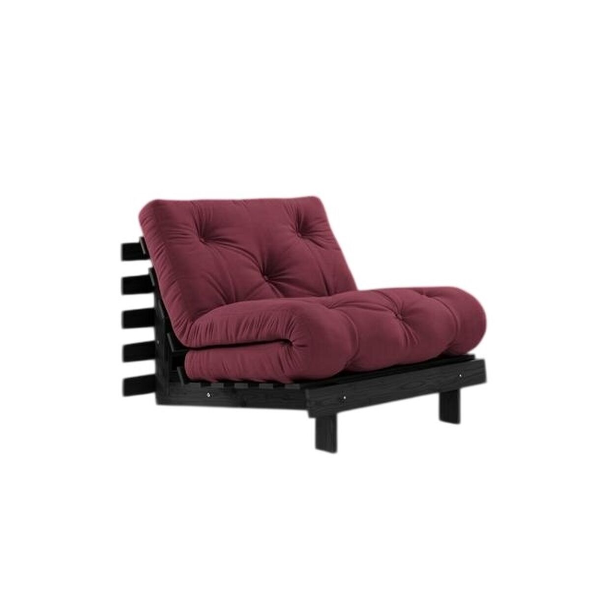 Roots Sovesofa 90x200 Black Night/710 Bordeaux