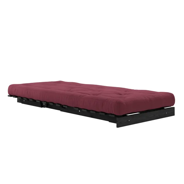 Roots Sofa Bed 90x200 Black Night/710 Bordeaux