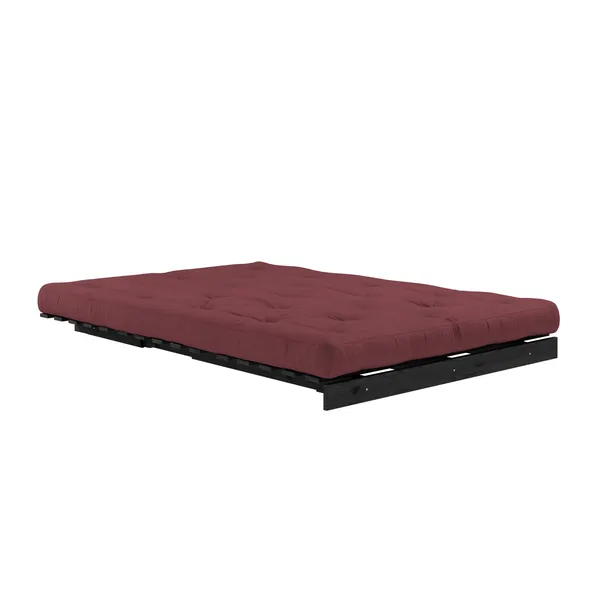 Roots Sofa bed 140x200 Black Night/710 Bordeaux