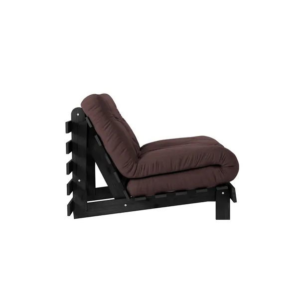Roots Sofa bed 90x200 Black Night/715 Brown