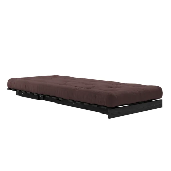 Roots Sofa bed 90x200 Black Night/715 Brown