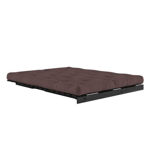 Roots Sofa bed 160x200 Black Night/715 Brown