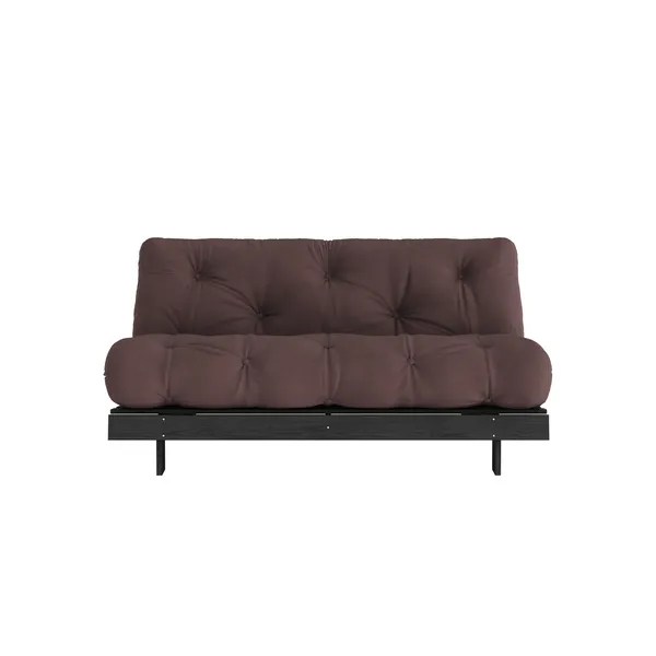 Roots Sofa bed 160x200 Black Night/715 Brown