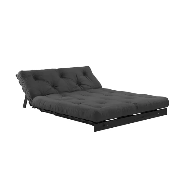 Roots Sovasofa 140x200 Black Night/734 Dark Grey