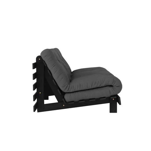Roots Sofa bed 160x200 Black Night/734 Dark Grey