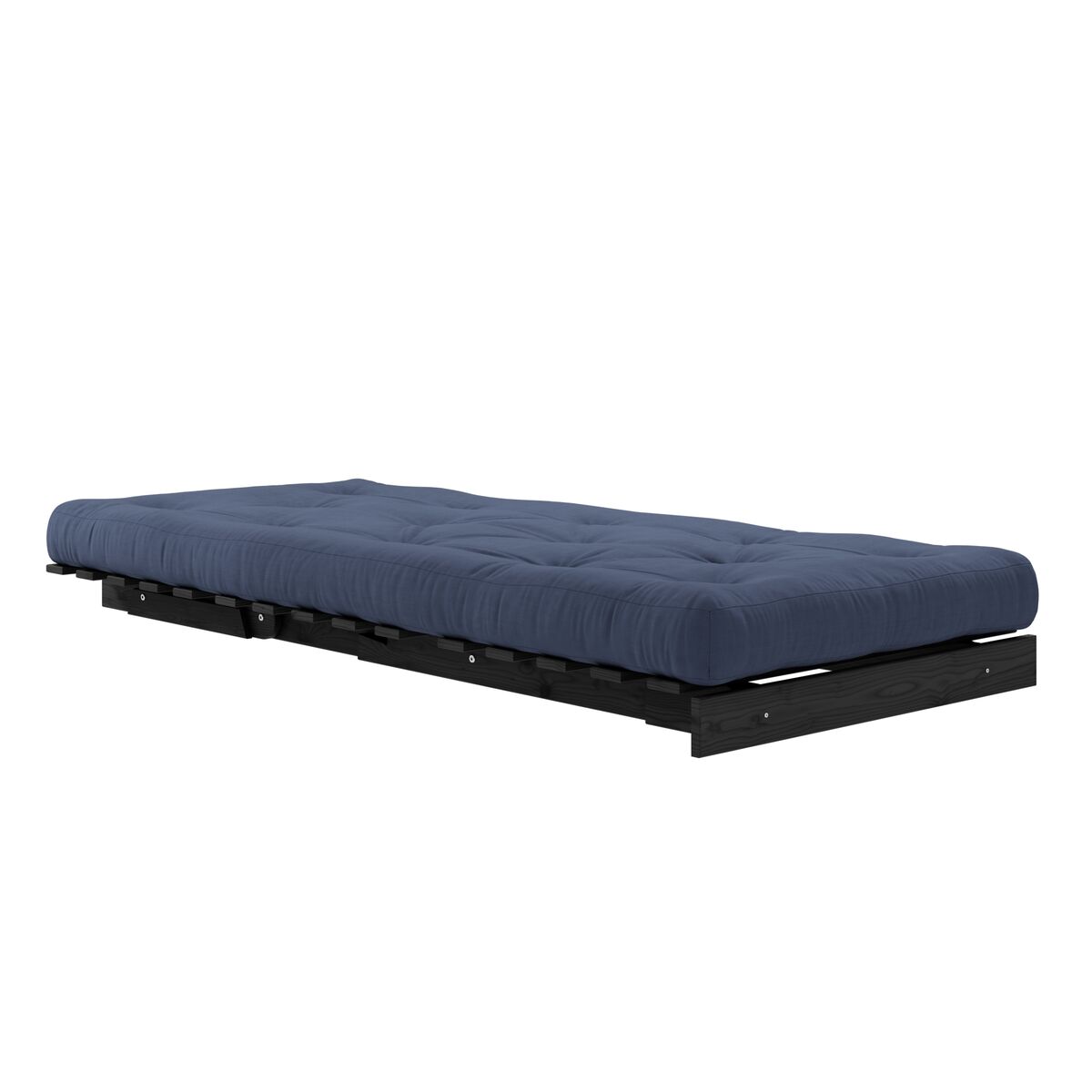 Divano letto Roots 90x200 Nero Notte/737 Blu Navy