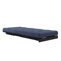 Divano letto Roots 90x200 Nero Notte/737 Blu Navy